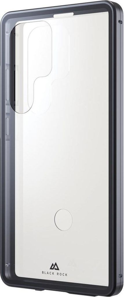 Cover "360° Glass" für Samsung Galaxy S25 Ultra, Schwarz (00229679) Handyhüllen