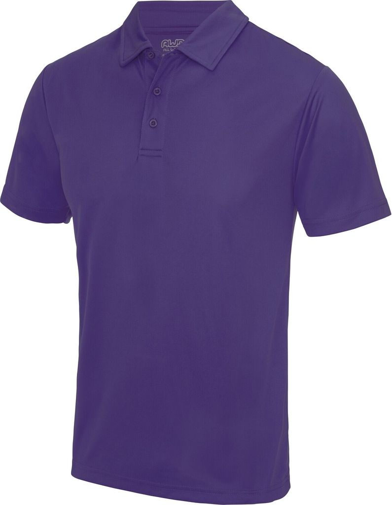 AWDis Just Cool Herren Polo-Shirt Sports RW691 (M) (Violett)