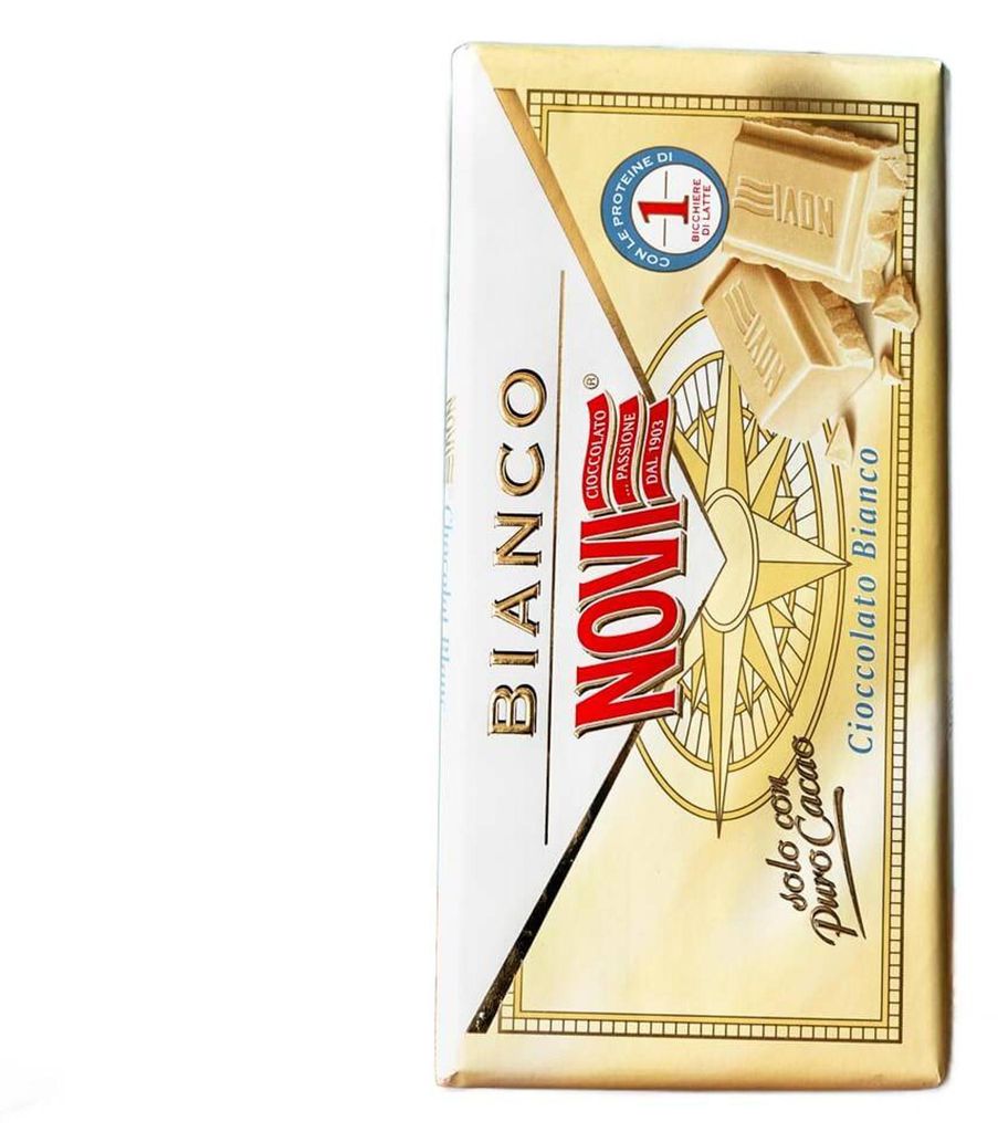Czekolada biała Novi Bianco 100 g bez glutenu Zdjęcie produktu 