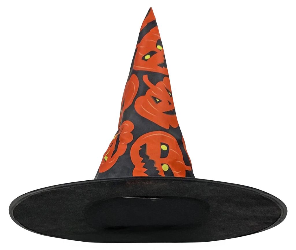 Smiffys - Kostüm-Hut für Kinder SM404 (Einheitsgröße) (Schwarz/Orange)