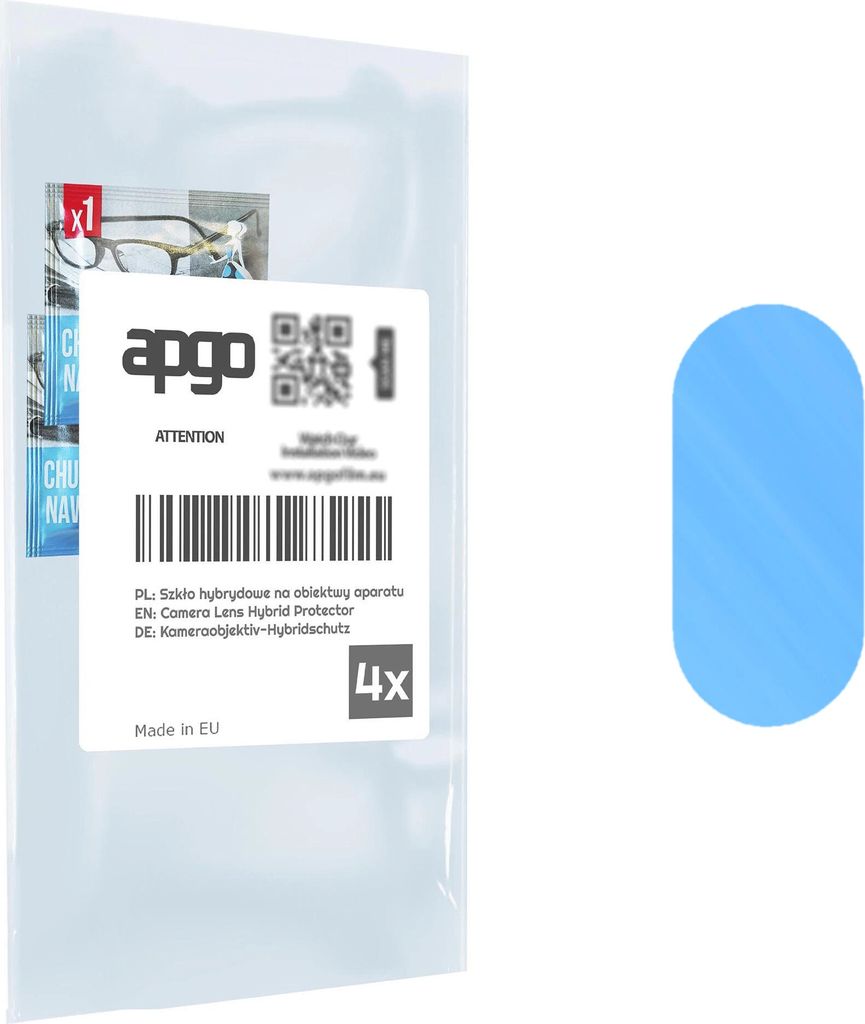 apgo 4 Stück Linsenschutz Kamera Schutzglas für Samsung Galaxy A40 Kameraschutz, 9H Kameraobjektiv Camera Lens Protector