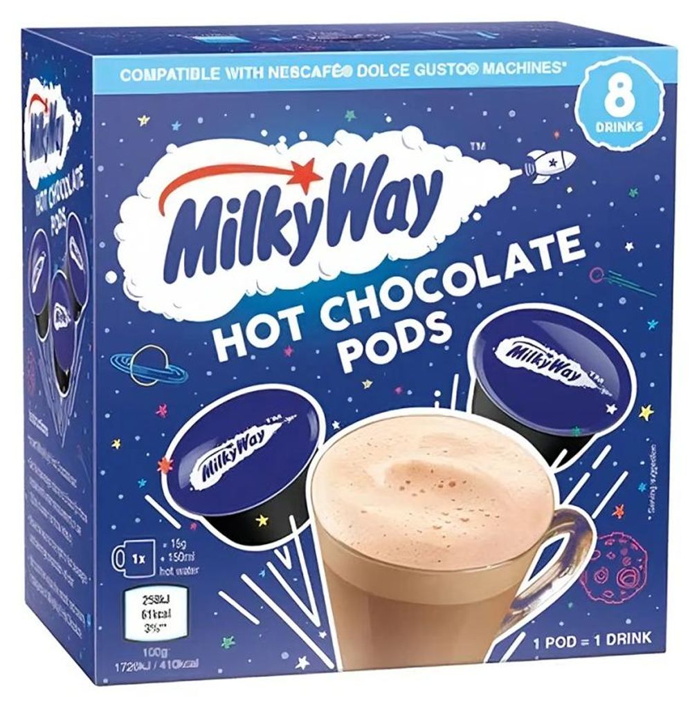 NESCAFE 8 capsules, 120 gram, Dolce Gusto, Milky Way / 5 Productafbeelding 