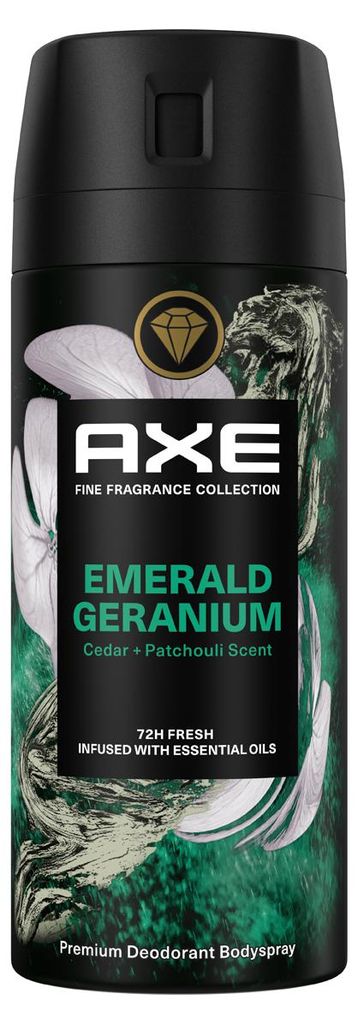 Axe Deospray - Emerald Geranium, 150 ml Productafbeelding 