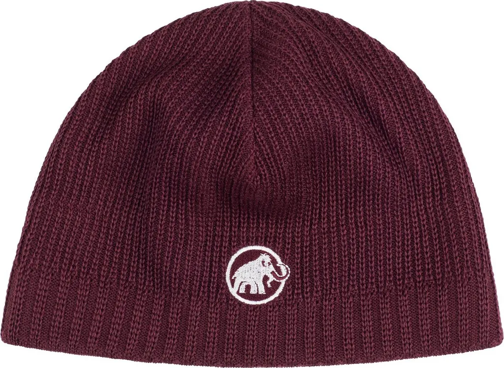 Bonnet Mammut Sublime Mix Laine avec Doublure Polaire Douce - Couleur Vin