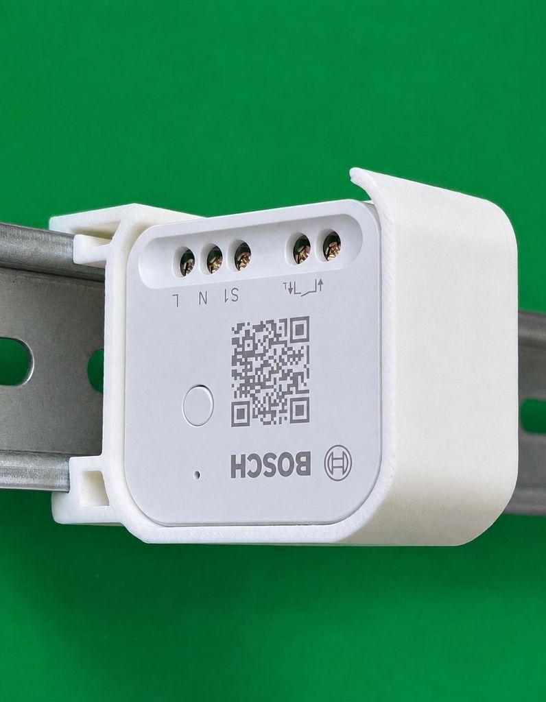 SOIXX Hutschienenhalter für BOSCH Smart Home Aktor DIN Produktbild 