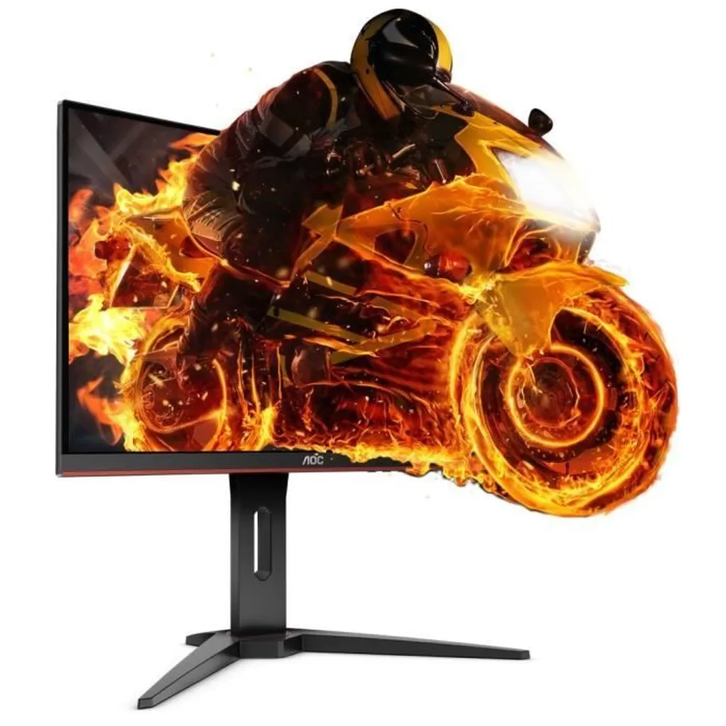 Écran PC Gamer AOC C32G1 - Moniteur Incurvé 32 Pouces Full HD Noir