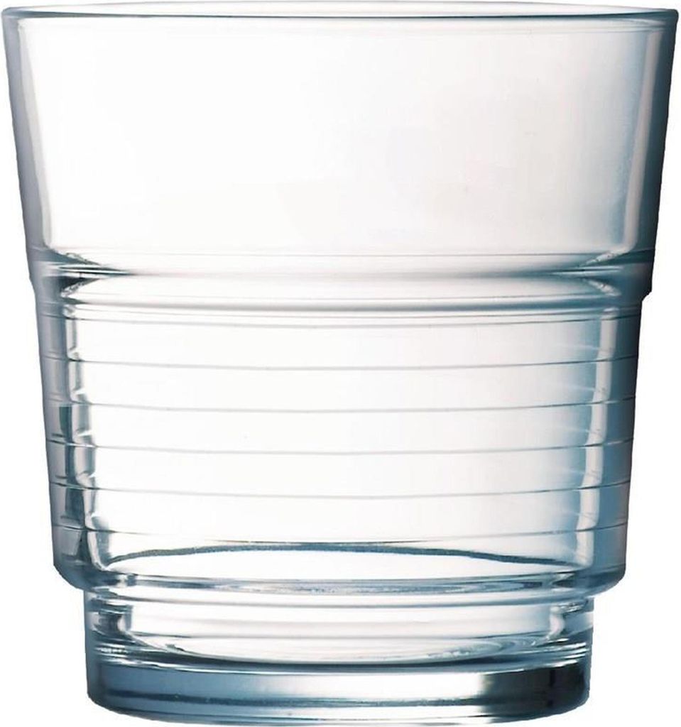 Arcoroc Spirale Tumbler | 250ml | 12 Gläser | Spülmaschinenfest