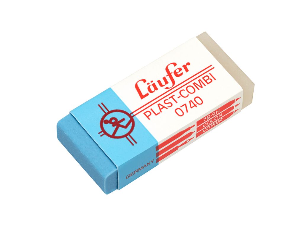 Läufer Kunststoff Radierer PLAST COMBI 46 x 20 x 9 mm
