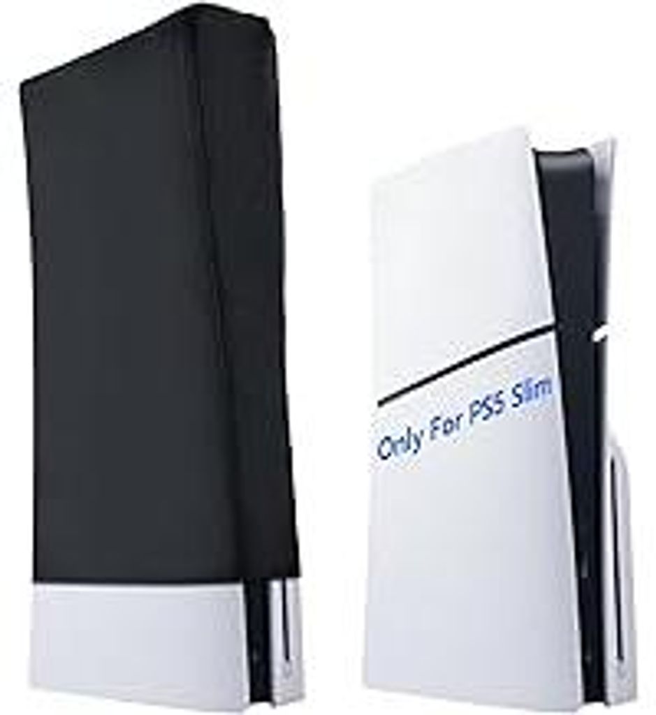 Wigearss Staubschutze Hülle Spritzwasserdichte Cover Schutzhülle Abdeckung Case für PS5 Slim Konsole, Nicht für PS5/PS5 Pro