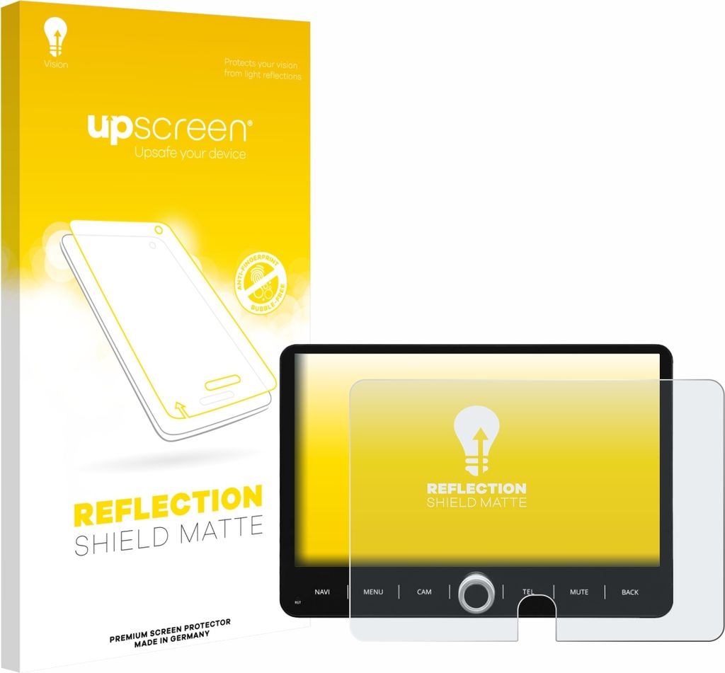 upscreen Schutzfolie für Dynavin D9-JP Plus 10.1" Displayschutz Displayschutzfolie Folie Matt Entspiegelungsfolie