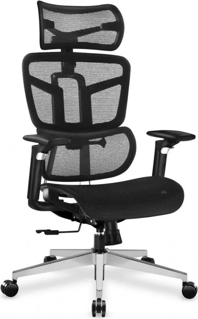 Mark Adler Expert 9.5 Chaise de bureau ergonomique noire pivotante 150kg