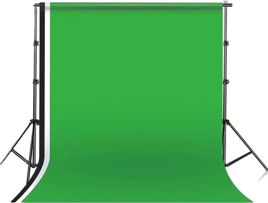 Set di cavalletti per sfondi fotografici, sistema di supporto regolabile, uso versatile, personalizzazione gratuita in 3 colori, 2000X2000