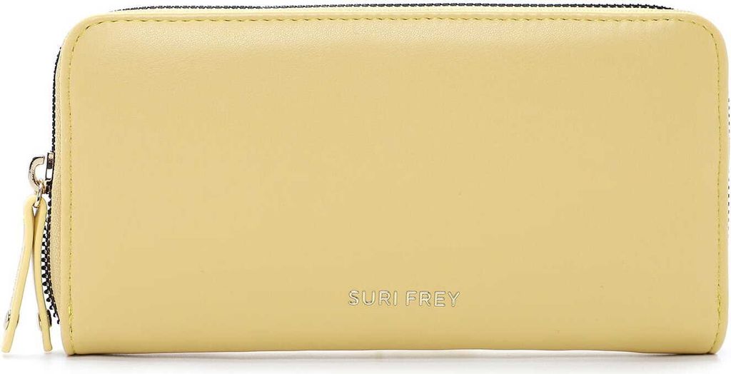 SURI FREY Geldbörse Josy Zip Around Wallet Light Yellow hellgelb
