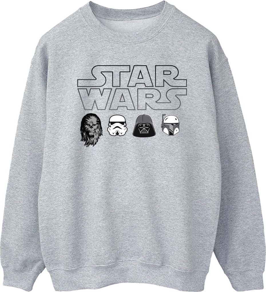 Star Wars - Sweatshirt für Herren BI45994 (L) (Grau)