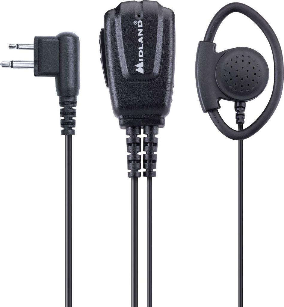 Midland MA 24-M Pro, clip-microfoon met oortelefoon (C1610) Productafbeelding 