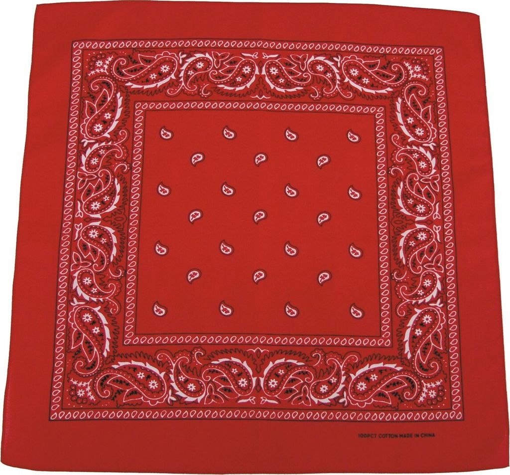 MFH Bandana, rot-weiß, ca. 55 x 55 cm, Baumwolle Produktbild 