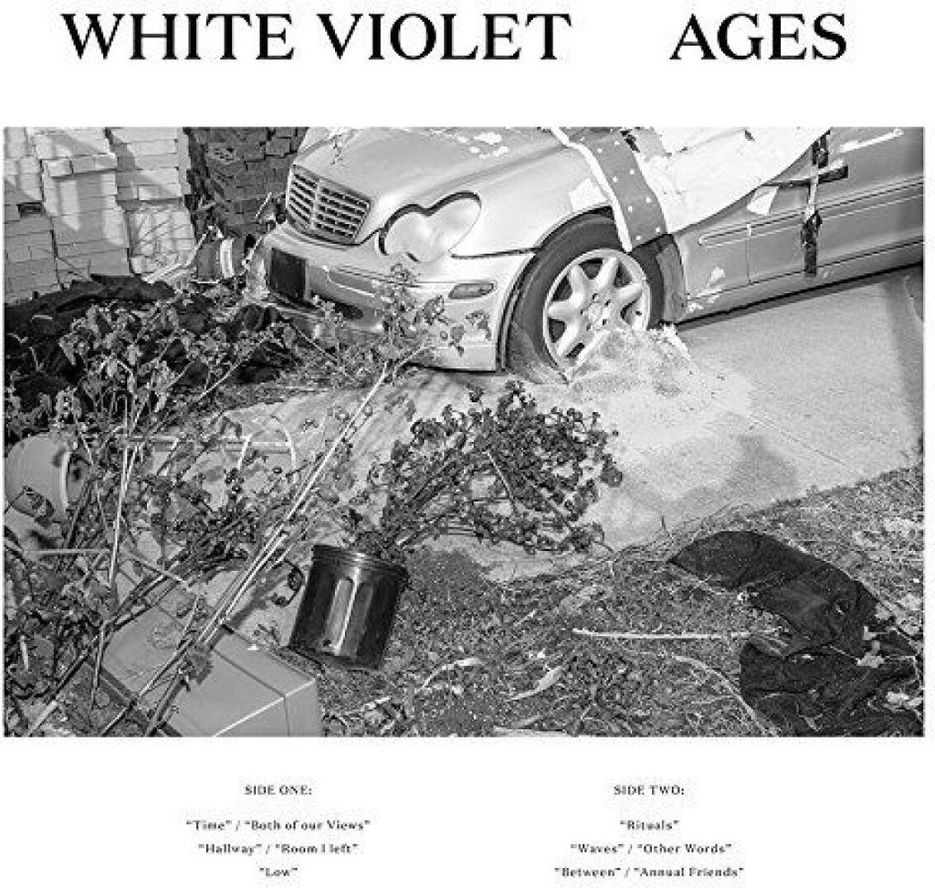 Weiß Violett - Alter Vinyl