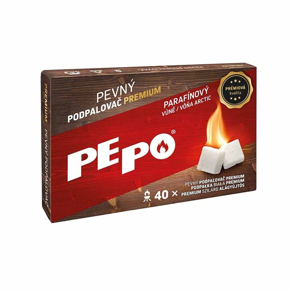 PE-PO festes Feuerzeug Premium 40 Feuerzeuge