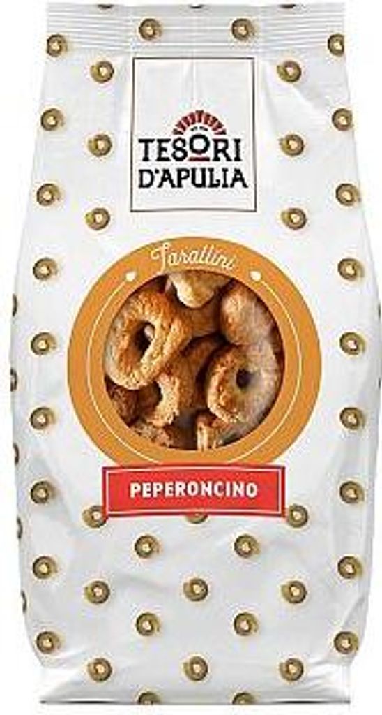 Tarallini al Peperoncino 200g - Tesori d'Apulia Produktbild 