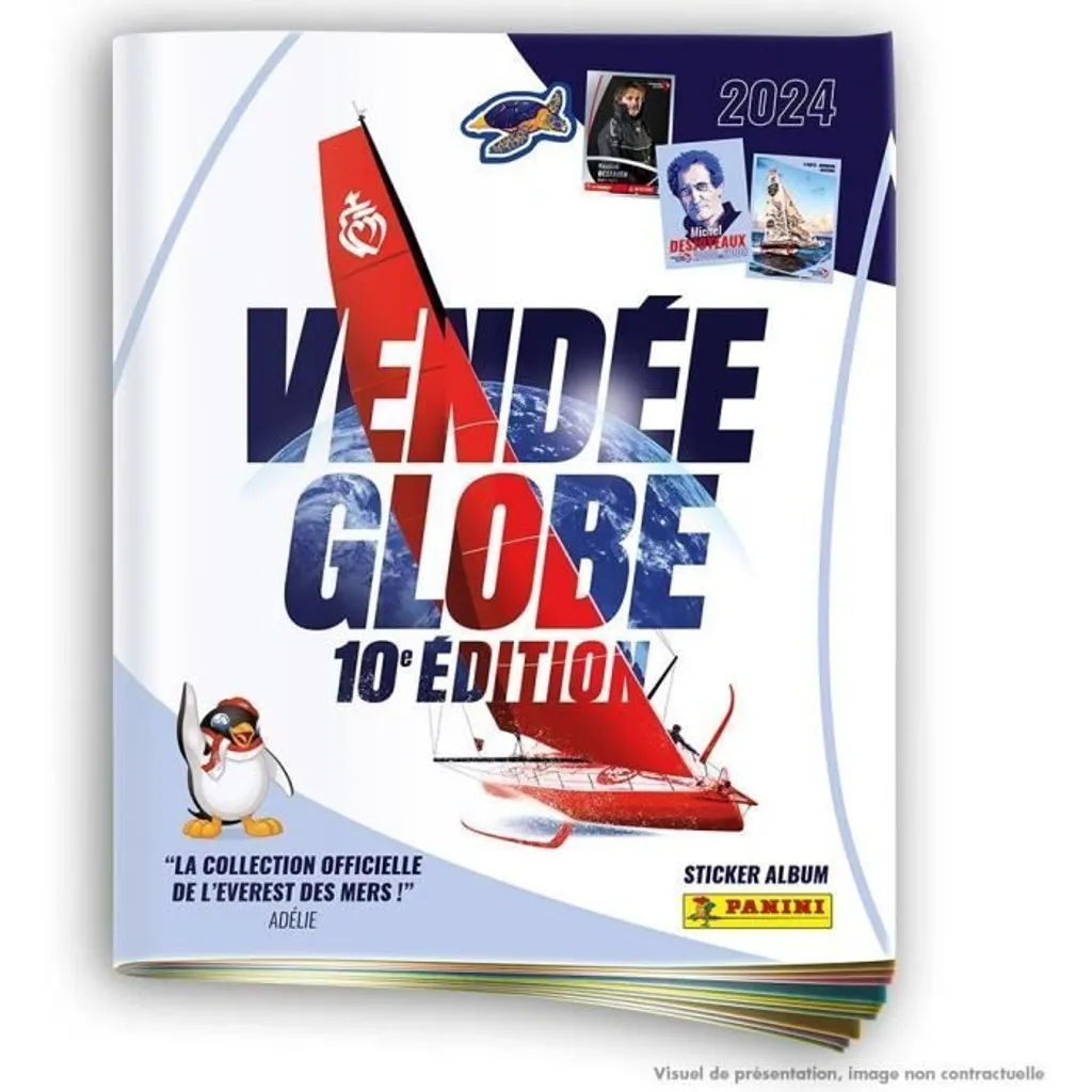 Ultimi Pezzi: Album Panini Vendée Globe - Collezione Completa Adesivi