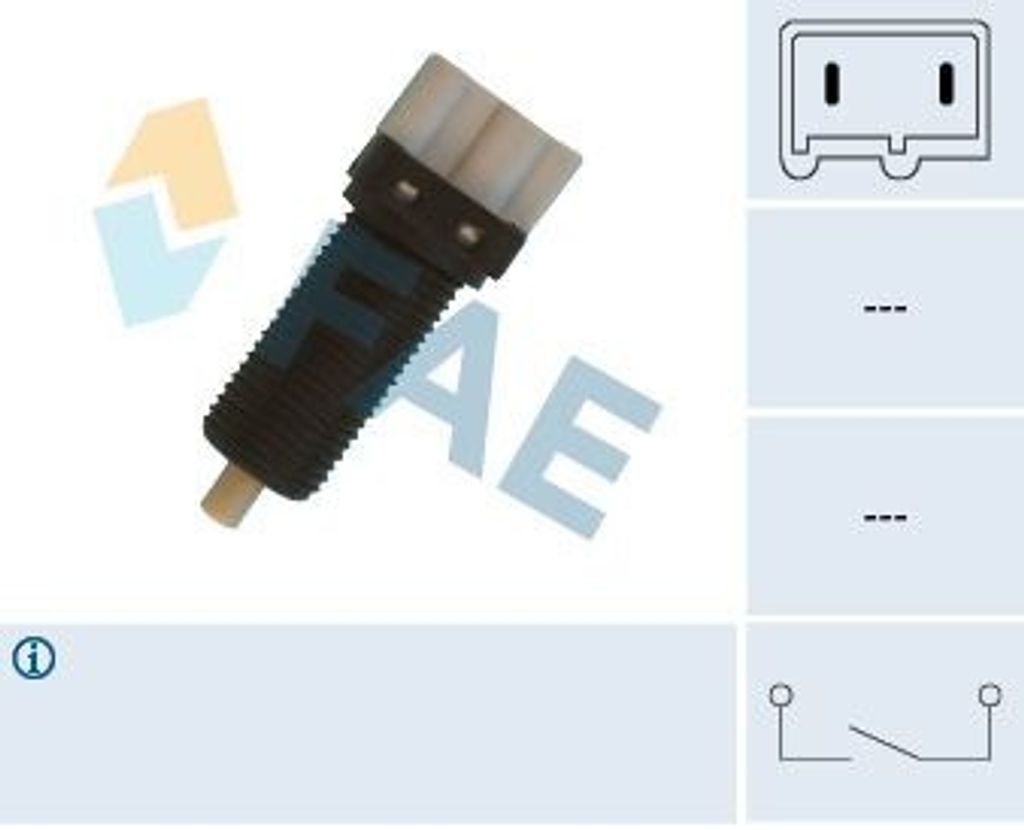 FAE Kupplungsschalter (GRA) 24870 für RENAULT MEGANE I (BA0/1) mechanisch