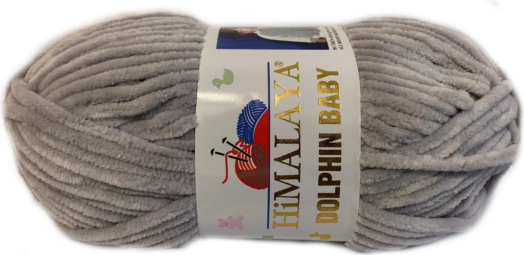 A roll of yarn on a white background.