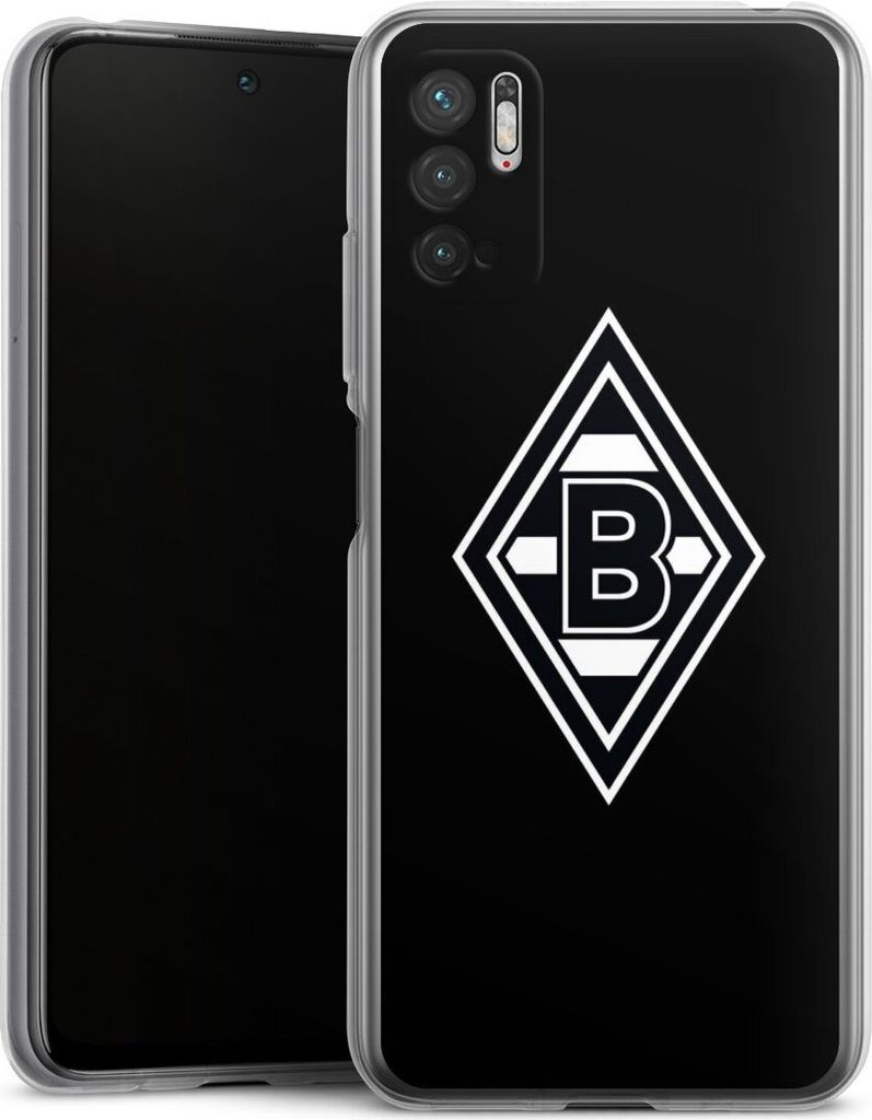 DeinDesign Handyhülle für Xiaomi Redmi Note 10 5G Silikon Hülle Case Smartphone Schutzhülle Borussia Mönchengladbach Gladbach Wappen