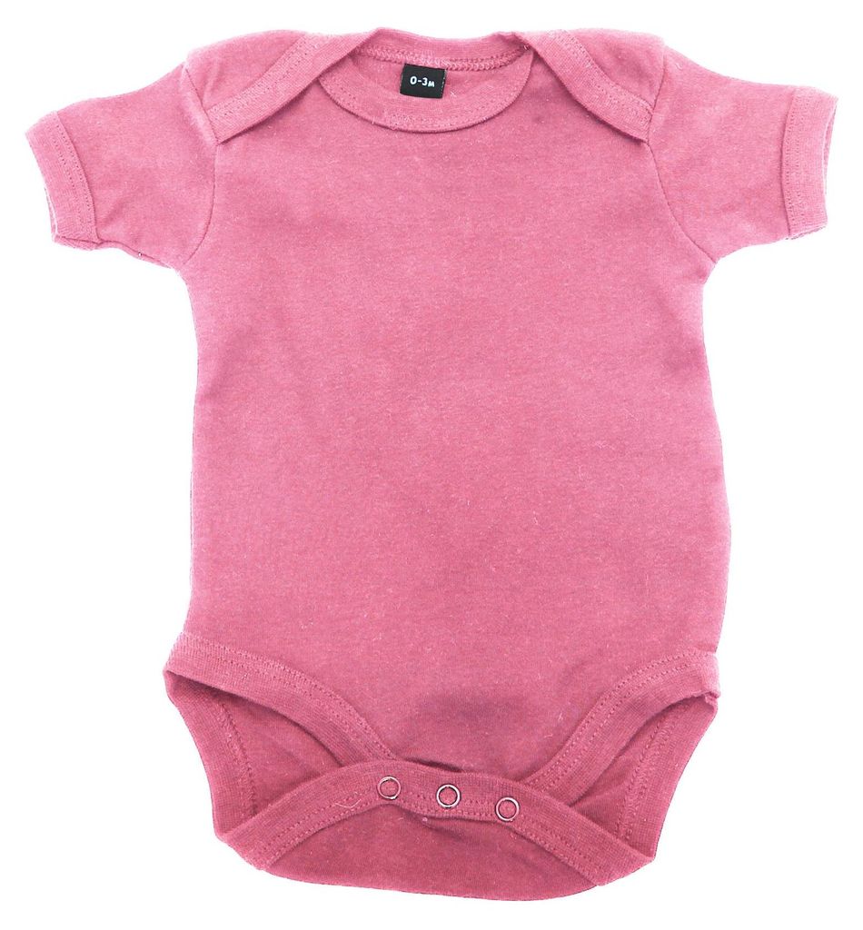 Babybugz Baby Body FK164 (0-3 Monate (50-56)) (Pink)