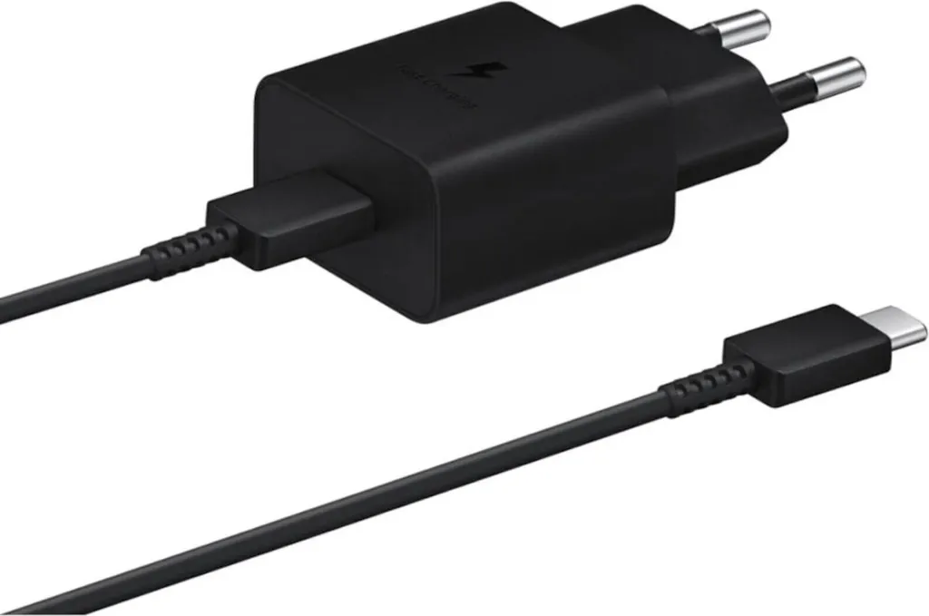 Kit Ricarica Samsung S21 S22 S23 Originale: Caricabatteria 25W + Cavo