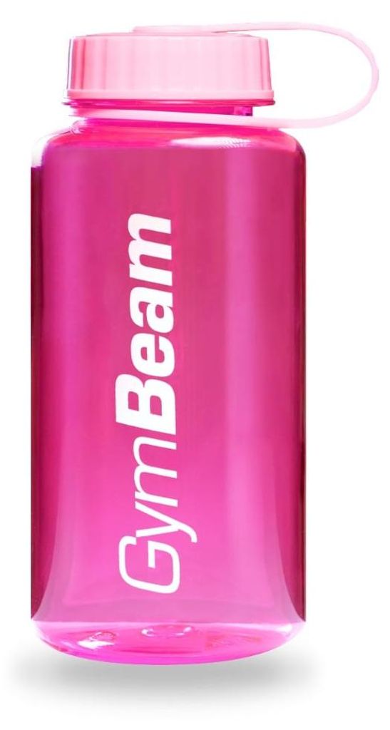 GymBeam | Butelka sportowa różowa | 1000 ml Zdjęcie produktu 