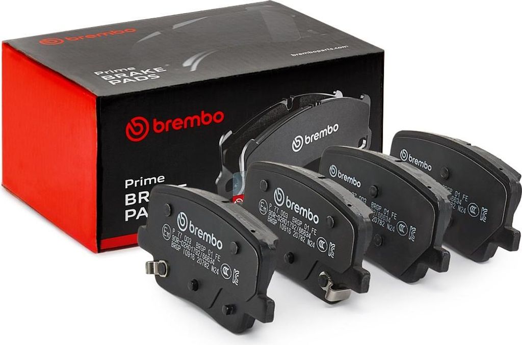 BREMBO Bremsbeläge Satz Hinten für SSANGYONG REXTON (Y400) P 77 003