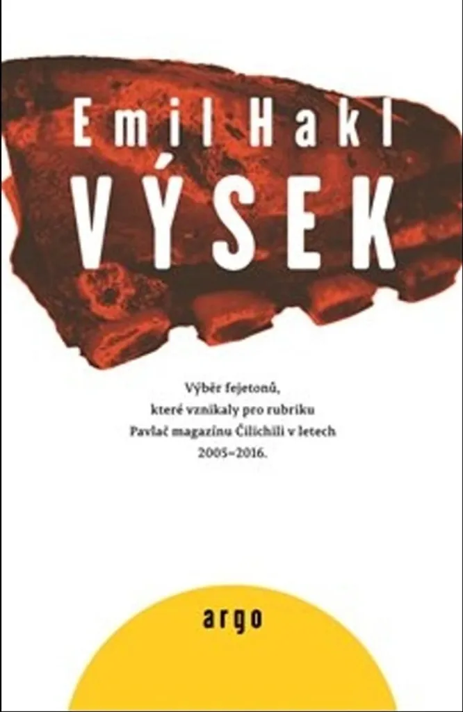 Livre de littérature étrangère Výsek par Emil Hakl grand format