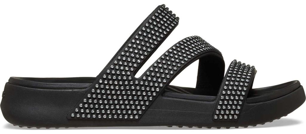 Crocs Getaway Gems Strappy Damen Komfort-Pantoletten mit Produktbild 