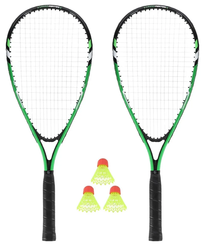 Set de Speed Badminton complet 2 raquettes et balles avec housse de sport