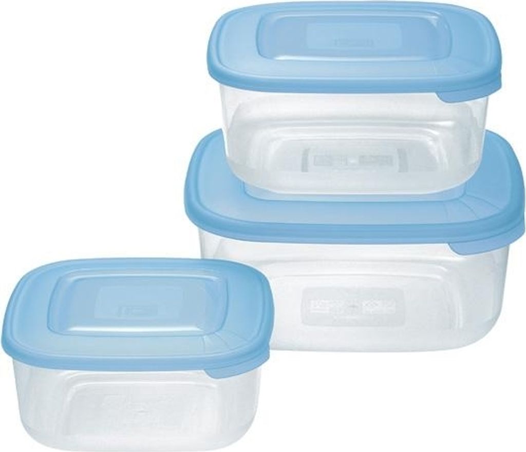 MV Set di barattoli 3 pezzi 0,95/1,5/2,5L con coperchio Immagine del prodotto 