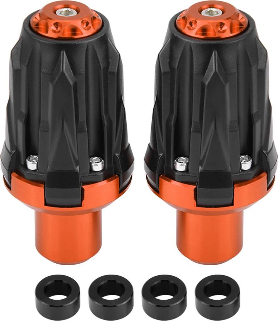 1 Paar 10 -mm -Motorradablößerrahmen -Schieber