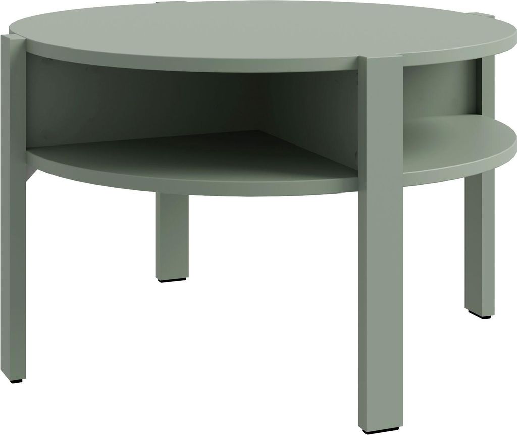 Beistelltisch ca. 75x46x75 cm Salbei Nachbildung