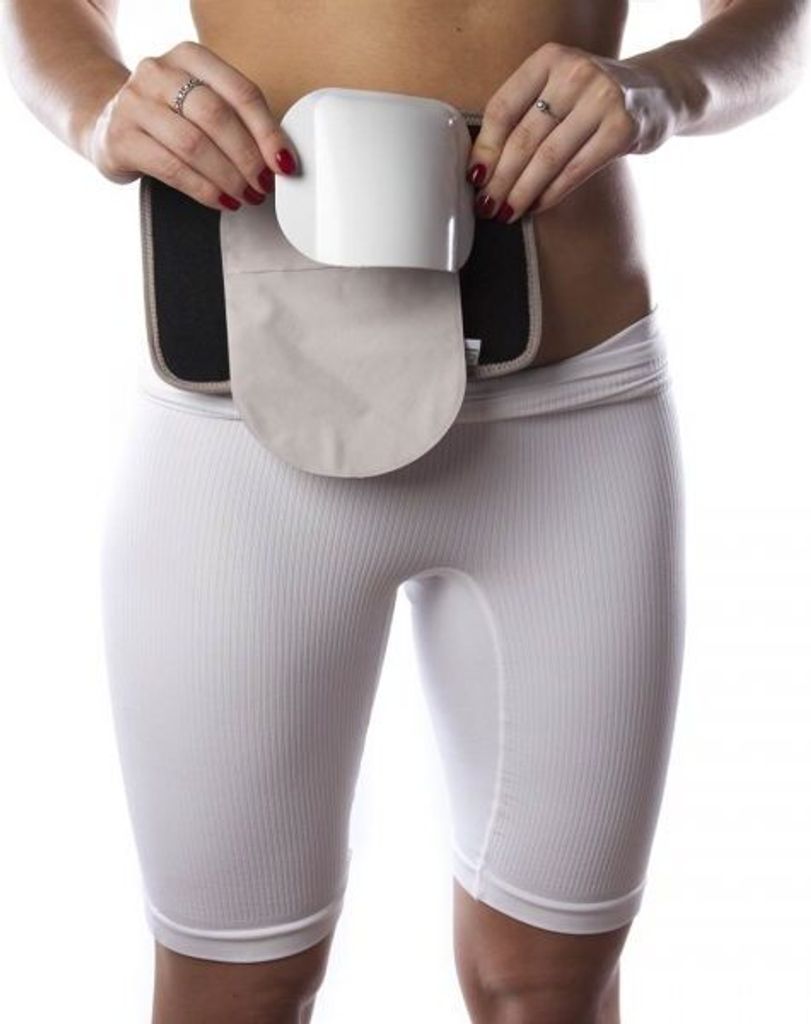 Stomaschutz, Stoma Protector Comfishield-Set, Farbe Pearl, 60mm Öffnung
