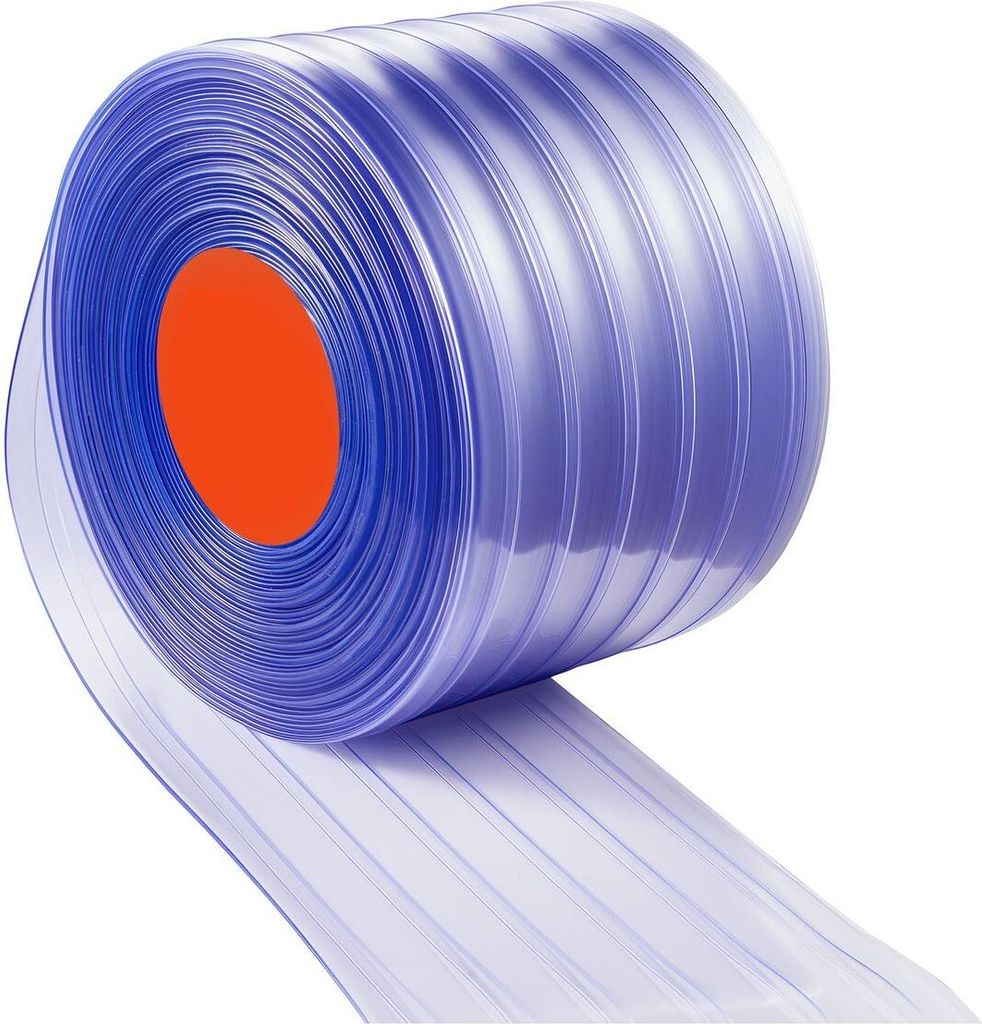 Průhledná PVC pásová clona, délka 45,7 m x šířka 30,5 cm, Obrázek produktu 