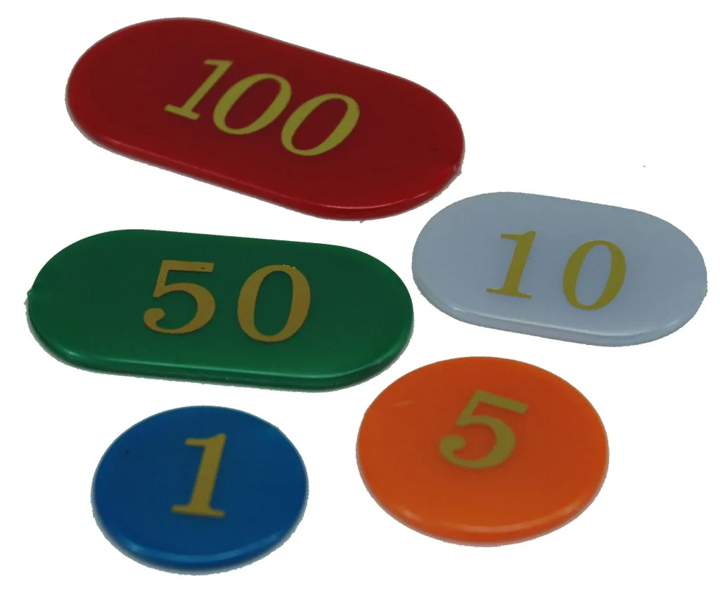 Jetons de roulette 100 pièces avec dorure de luxe pour jeux de table - 2