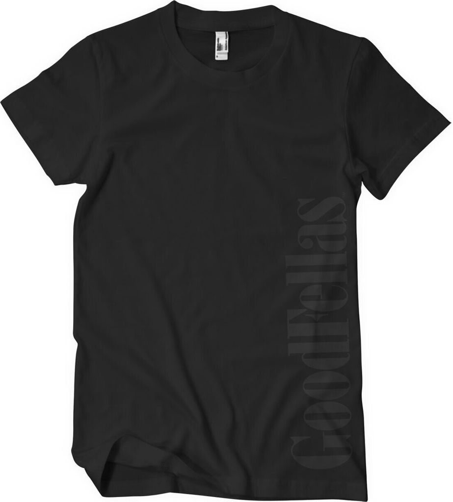 Goodfellas Vertical Logo T-Shirt - Medium - Black