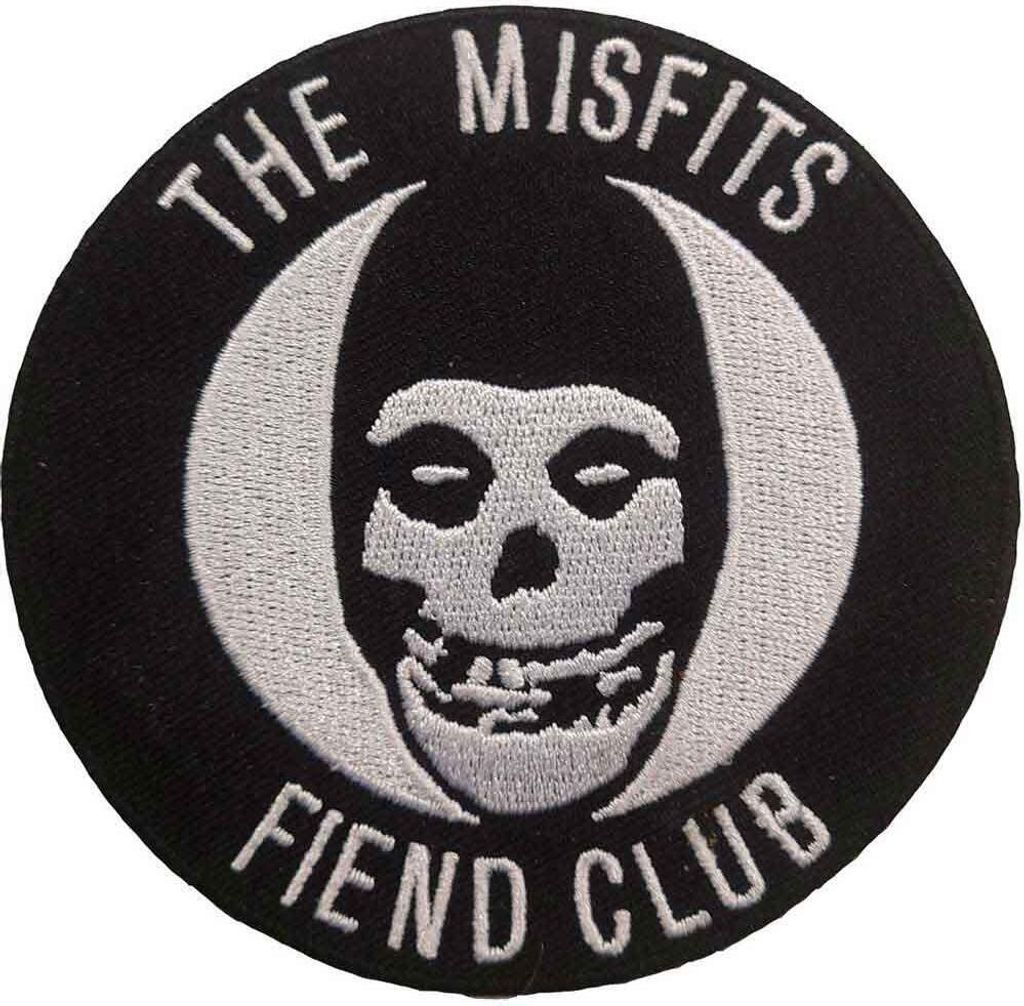 Misfits - Standardní velikost - nášivka "Fiend Club", tkaná Obrázek produktu 