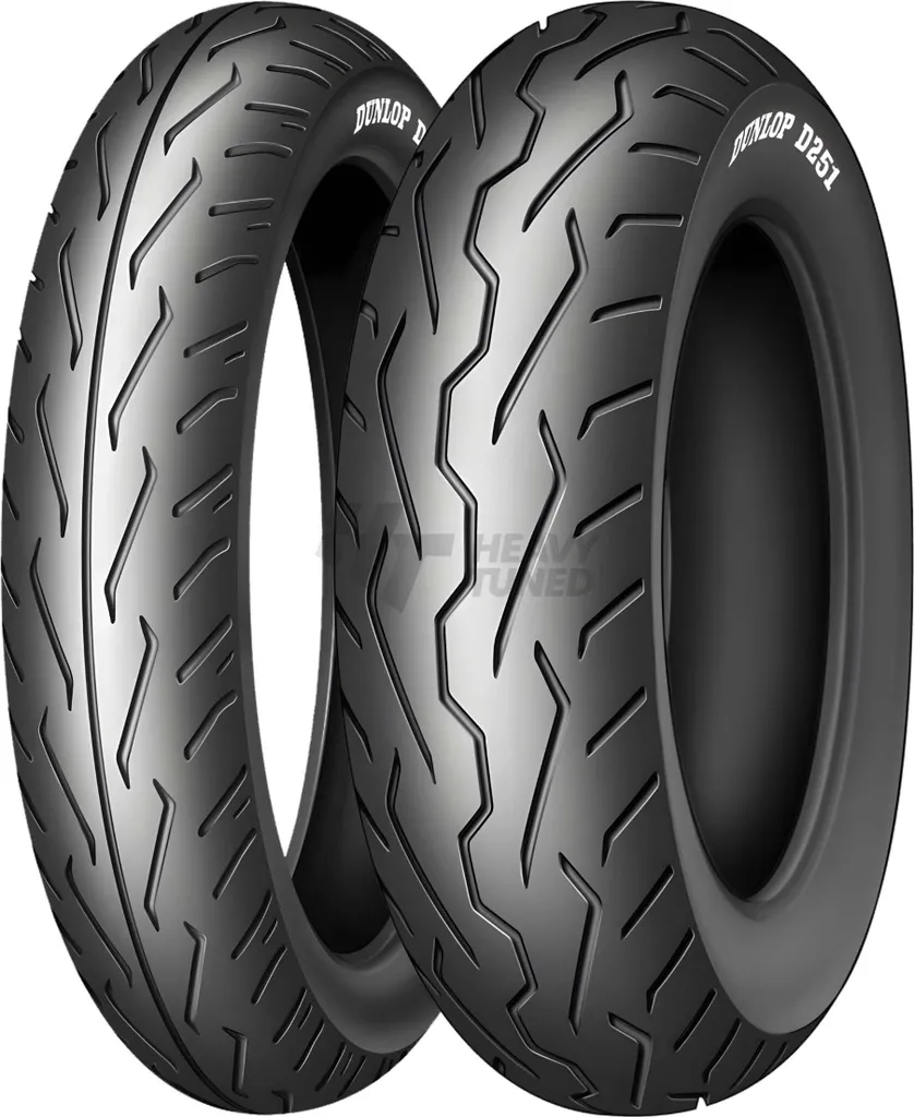 Pneu Dunlop D251 190/60 R17 78H Arrière : Sécurité et Grip sur Sol Mouillé