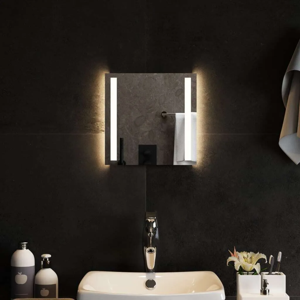 Specchio LED 30x30 Bagno: Luce Perfetta per Trucco e Piccoli Ritocchi - 2