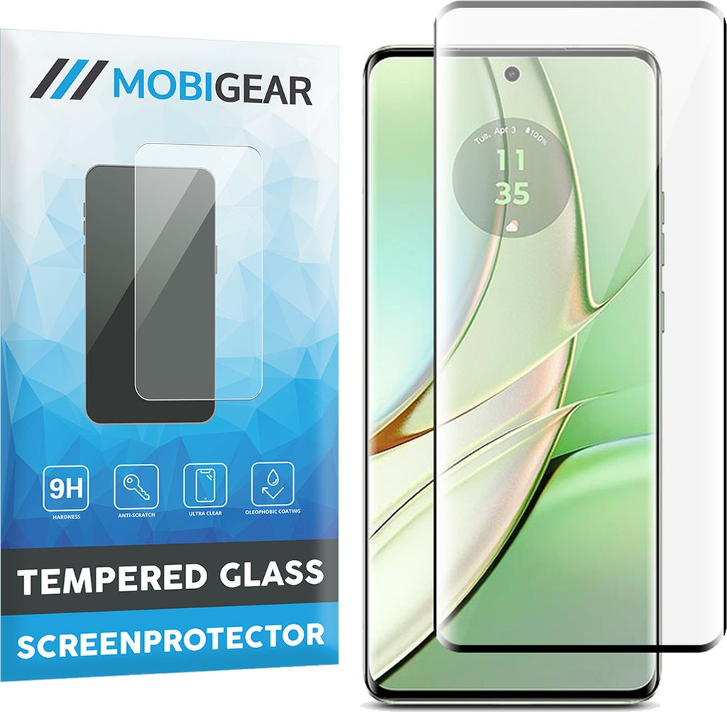 Mobigear Premium  Motorola Edge 40 Panzerglas Gehärtetes Produktbild 