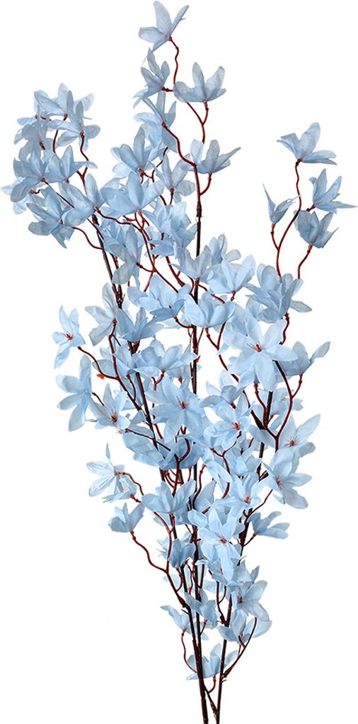 Clayre & Eef Kunstblume 110 cm Blau Kunststoff