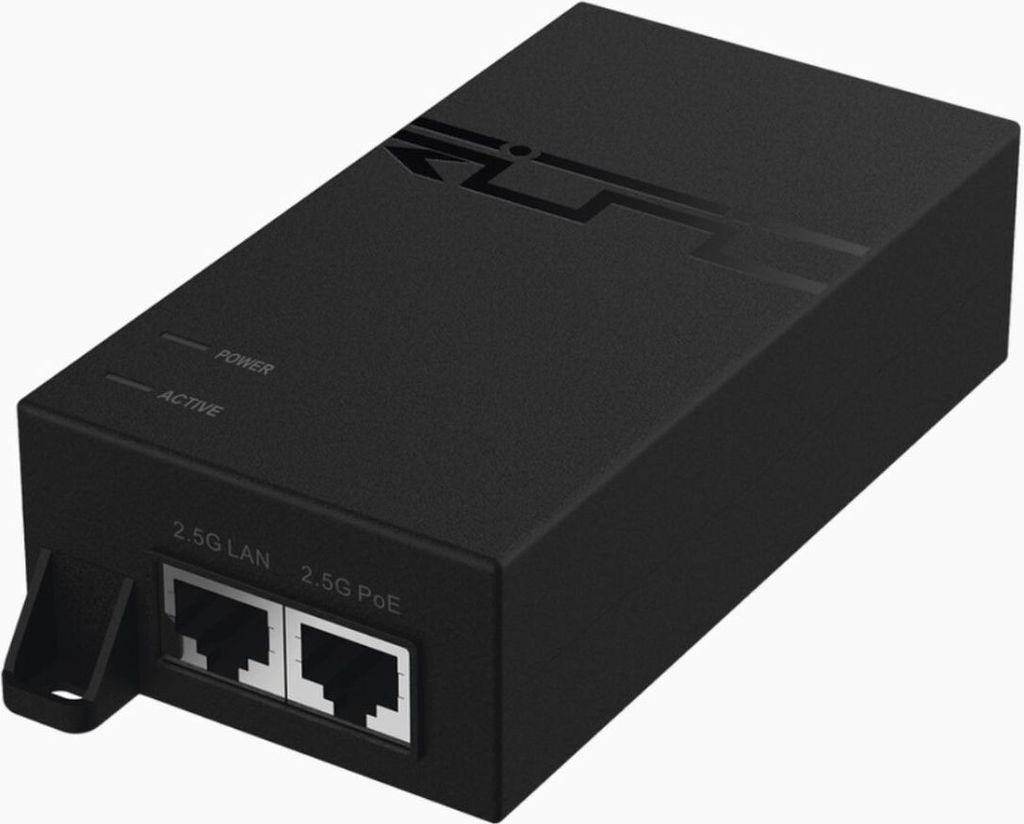 Reyee Ruijie Networks RG-POE-50-60W-MG - 2.5 Gigabit Ethernet - 10,100,1000,2500 Mbit/s - IEEE 802.3at - IEEE 802.3bt - Schwarz - 100 m - 60 W