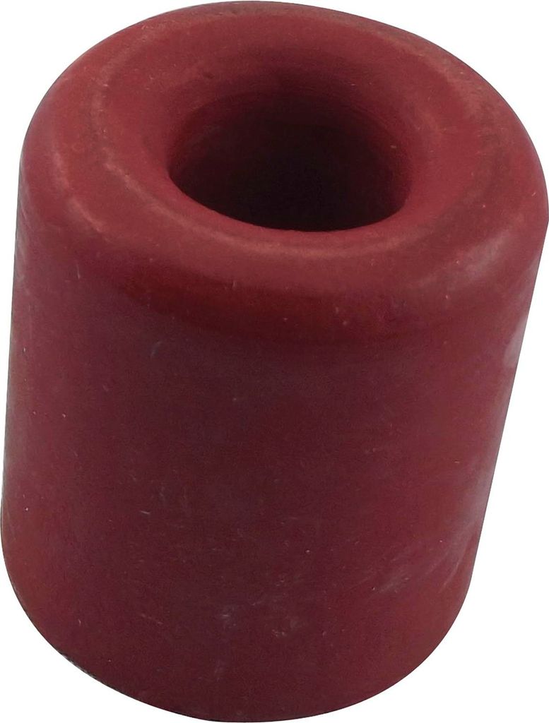 Wand-u. Bodentürpuffer - ø 30 mm, Höhe 30 mm, Gummi rot