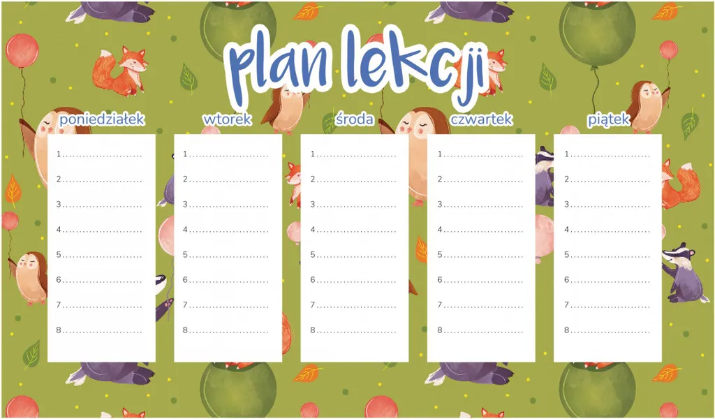 Set Magnetico Didattico 45x26CM Foresta con Magneti Alto Potere