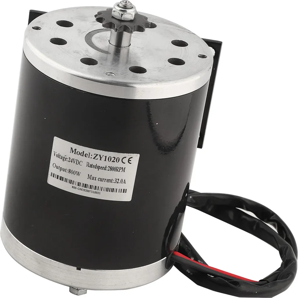 Moteur de Remplacement pour Trottinette Électrique 24V 800W Métal